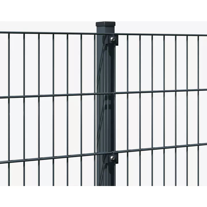 Zaunpfosten 60x40 mm, 2600mm Anthrazit (200cm DSM)